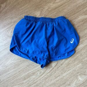 COPY - ASICS running shorts. Size medium. Blue.